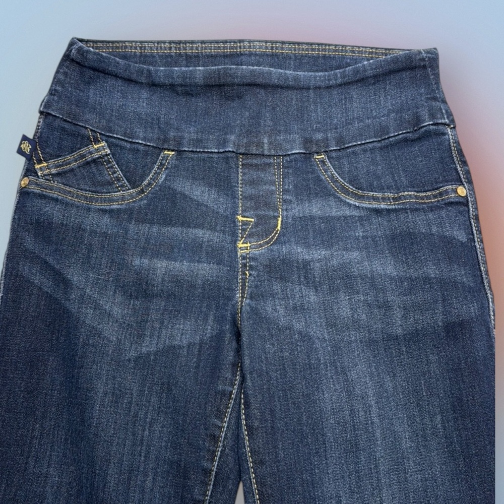 ROCK & REPUBLIC Women’s 6 FEVER PULL ON Blue Jeans